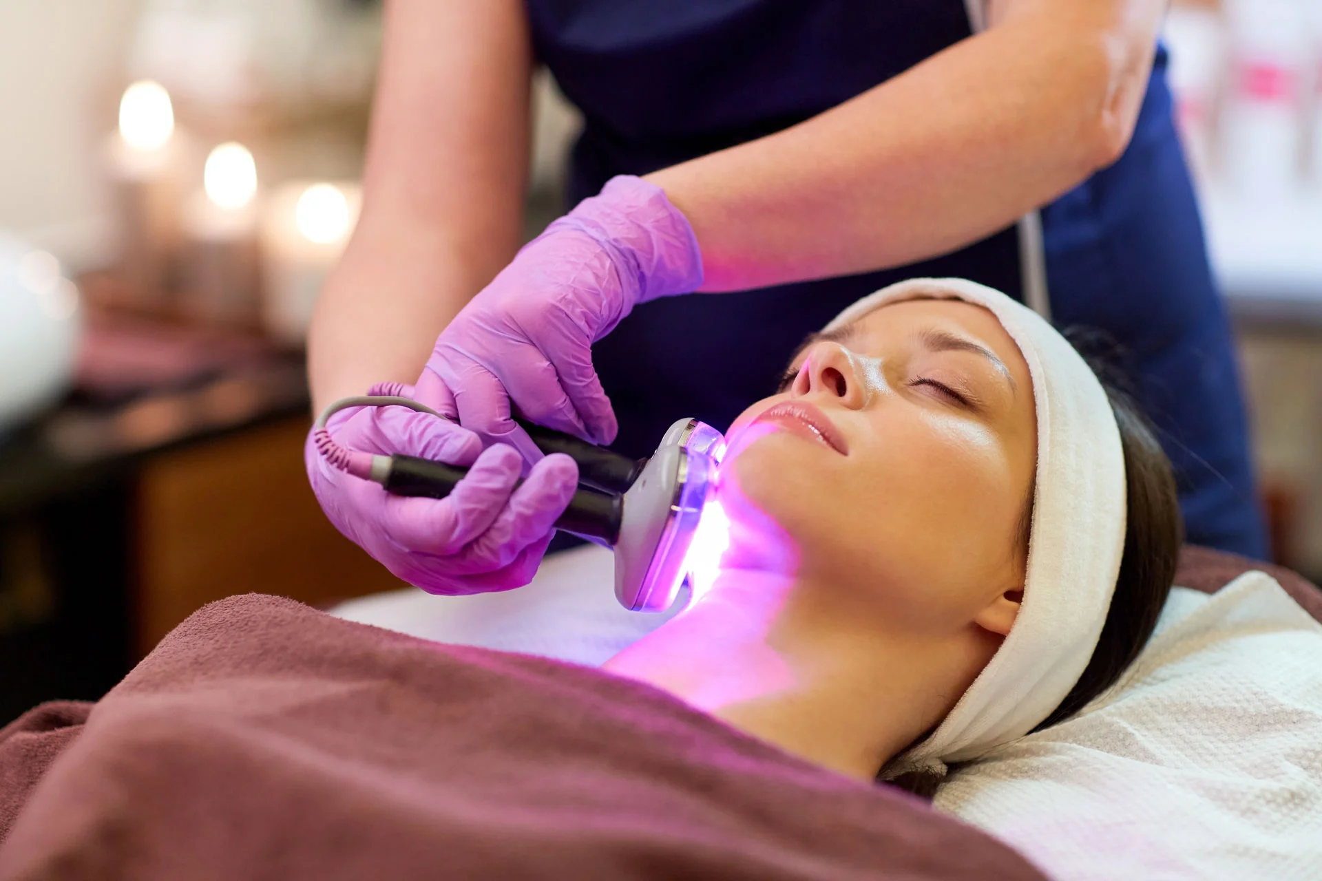 LED Light Therapy treatment